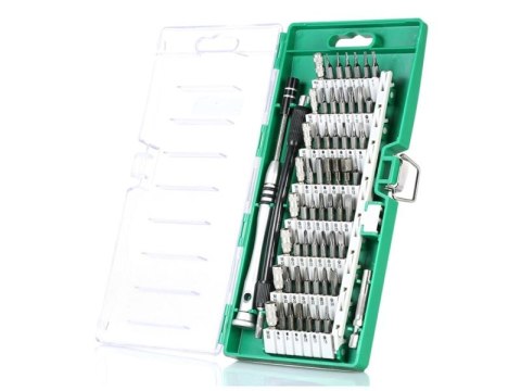 Zestaw śrubokrętów ze stali chromowo-wanadowej (CrV) 61 w 1