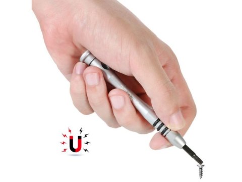 Zestaw śrubokrętów ze stali chromowo-wanadowej (CrV) 61 w 1