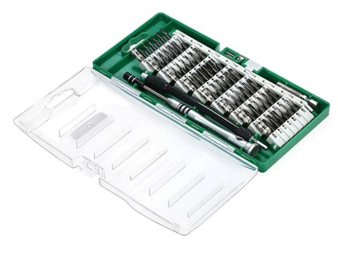 Zestaw śrubokrętów ze stali chromowo-wanadowej (CrV) 61 w 1