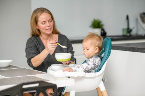 CARETERO TUVA KRZESEŁKO DO KARMIENIA 2w1 - BEIGE