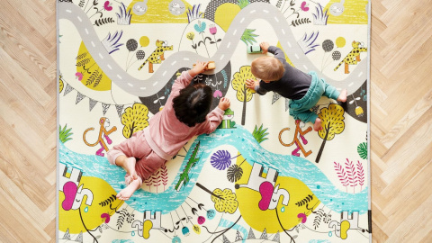 TPU MATTY KINDERKRAFT Piankowa mata edukacyjna Droga