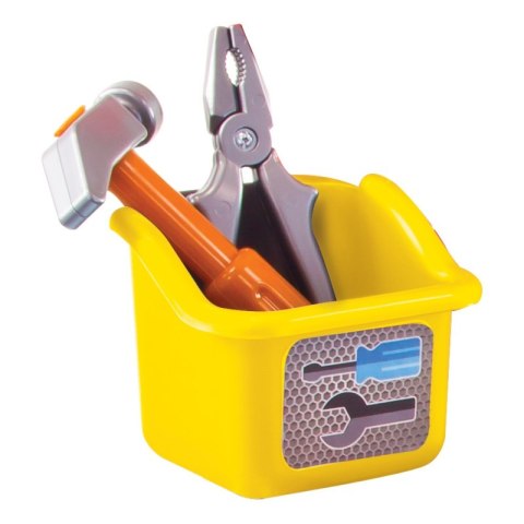 MOCHTOYS Duży Warsztat Majsterkowicza 35 el. Kask Narzędzia