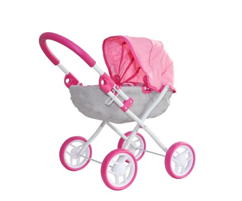 Wózek dla lalek Dori Prestige Pink