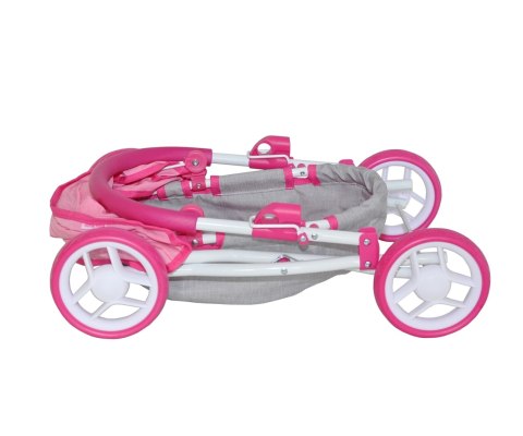 Wózek dla lalek Dori Prestige Pink