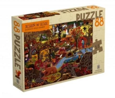 Puzzle 88el Jesień w lesie NK