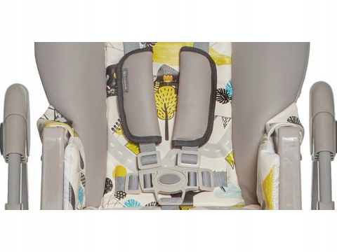 YUMMY UP KINDERKRAFT Krzesełko do karmienia 6m+ GREEN TREE