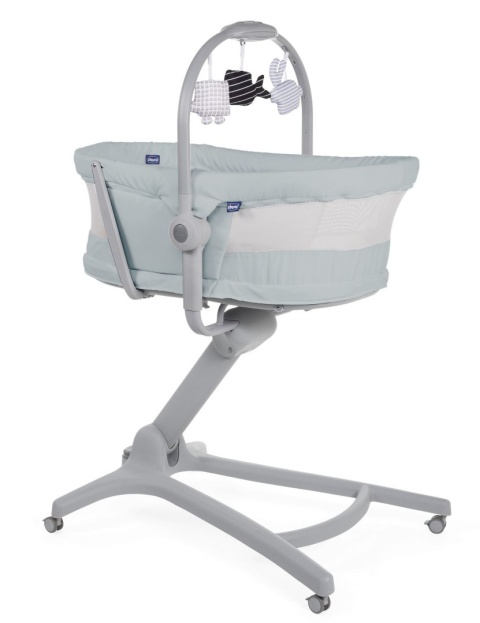 BABY HUG AIR ANTIGUAN SKY 4w1 leżaczek kołyska krzesełko do karmienia Chicco