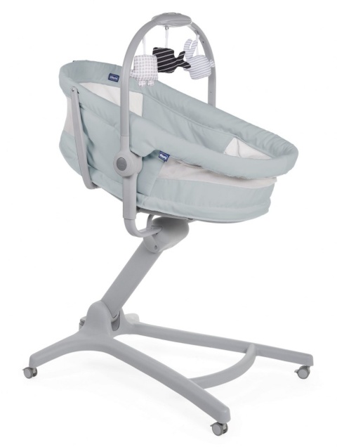 BABY HUG AIR ANTIGUAN SKY 4w1 leżaczek kołyska krzesełko do karmienia Chicco