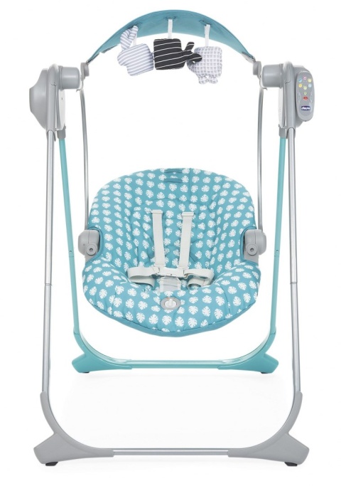 POLLY SWING UP 2w1 Huśtawka Leżaczek CHICCO - TURQUOISE