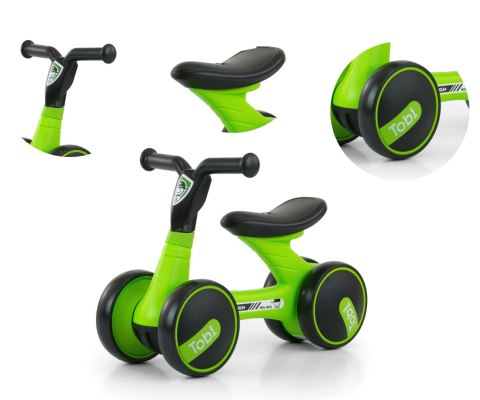 Pojazd Tobi Black-Green
