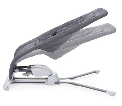 Rhythm`n` Sound Chicco leżaczek do 9kg, delikatne kołysanie na boki, dźwięki - MOON GREY