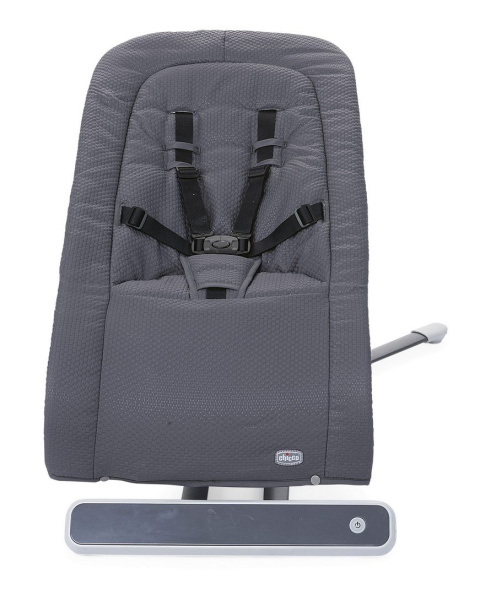 Rhythm`n` Sound Chicco leżaczek do 9kg, delikatne kołysanie na boki, dźwięki - MOON GREY