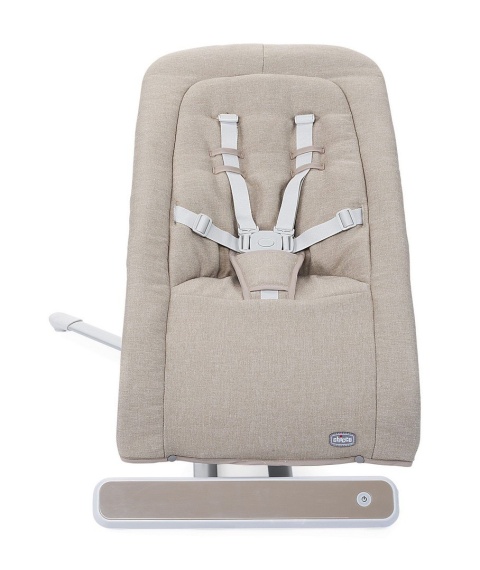 Rhythm`n` Sound Chicco leżaczek do 9kg, delikatne kołysanie na boki, dźwięki - SAND