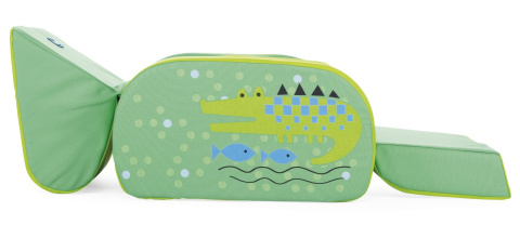 TWIST Chicco Fotelik rozkładany do 18kg 12m+ CROCODILE