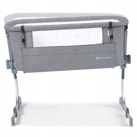 UNO UP Kinderkraft Łóżeczko dostawne 2w1 - GREY