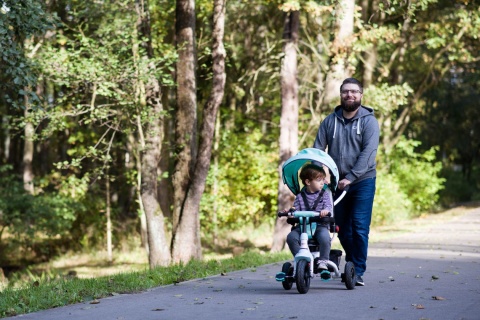 WROOM TOYZ Rowerek trójkołowy 3-5 lat - BLACK