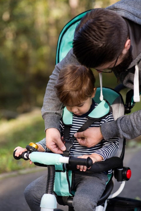 WROOM TOYZ Rowerek trójkołowy 3-5 lat - BLACK