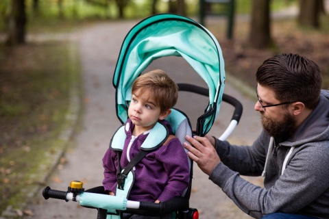 WROOM TOYZ Rowerek trójkołowy 3-5 lat - BLACK