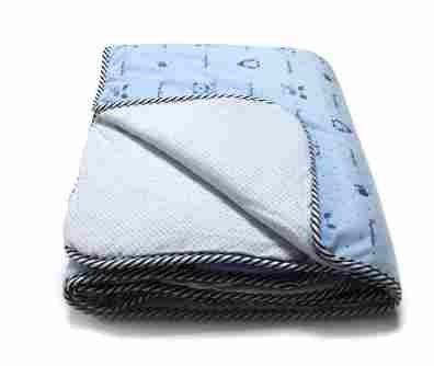 Kocyk Minky Bawełna - wiosna / jesień 70x90 SuperMami