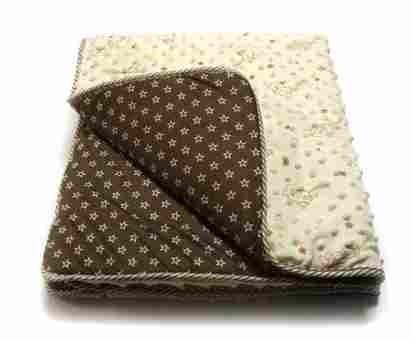 Kocyk Minky Bawełna - wiosna / jesień 70x90 SuperMami