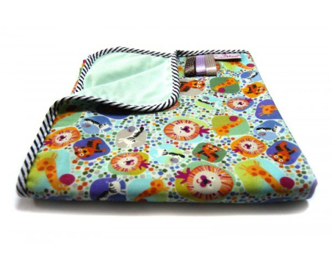 Kocyk bawełniano-bambusowy lekki 70x90 SuperMami