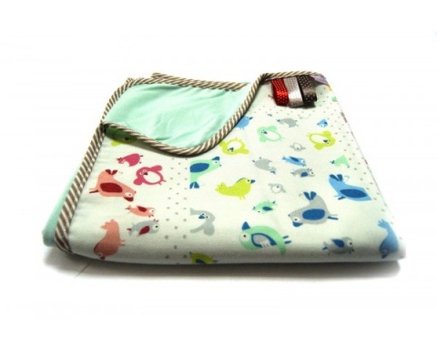 Kocyk bawełniano-bambusowy lekki 70x90 SuperMami