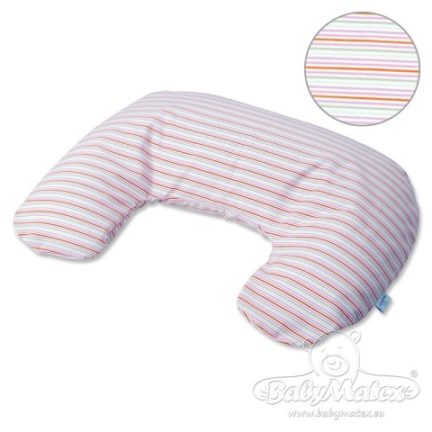 MiniRELAX Poduszka do karmienia z tkaniny bawełnianej BabyMatex
