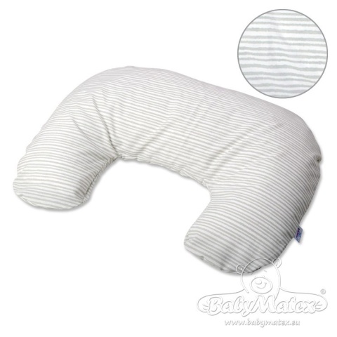 MiniRELAX Poduszka do karmienia z tkaniny bawełnianej BabyMatex