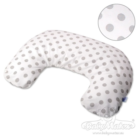 MiniRELAX Poduszka do karmienia z tkaniny bawełnianej BabyMatex