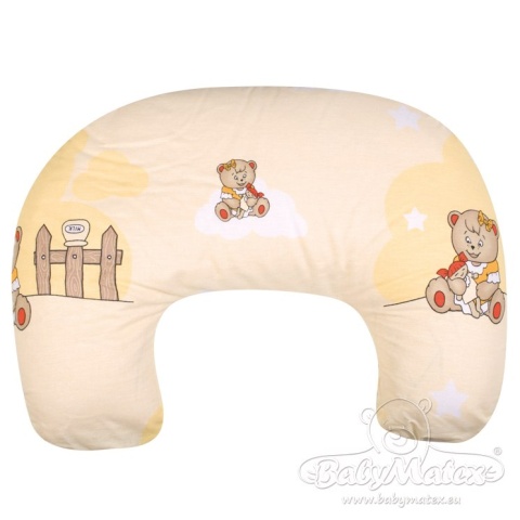 MiniRELAX Poduszka do karmienia z tkaniny bawełnianej BabyMatex