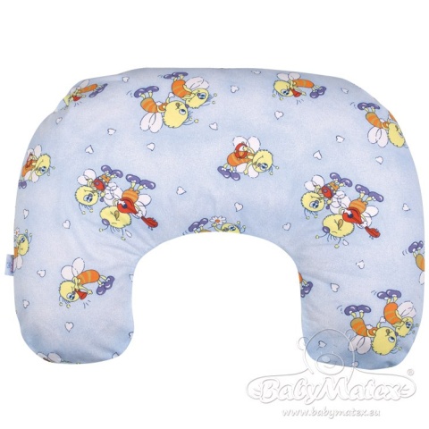 MiniRELAX Poduszka do karmienia z tkaniny bawełnianej BabyMatex