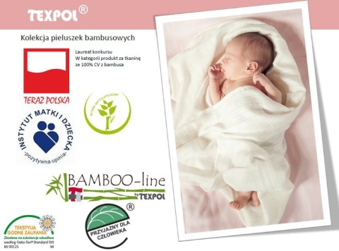 Pieluszka bambusowa Classic 120x120 SuperMami