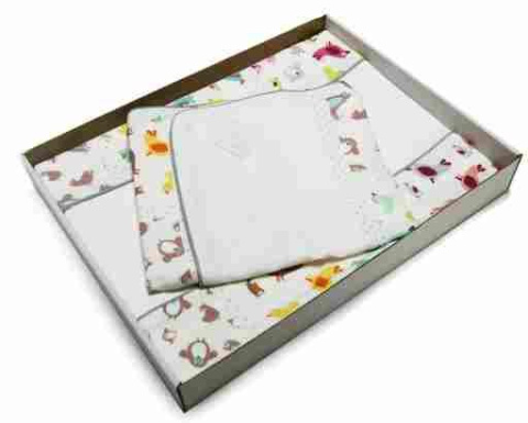 Poszewka bambusowa na posciel 100x135 SuperMami - ptaszki