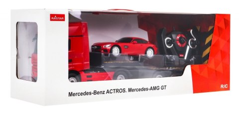 Autko R/C Mercedes Benz Actros z Naczepą 1:26 Mercedes Benz AMG GT 1:24 RASTAR