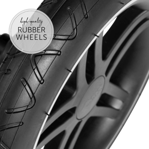 HAUCK VISION X FRAME Lekki stelaż do wózka Vision X - BLACK