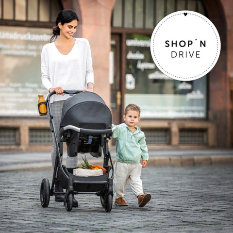 HAUCK VISION X FRAME Lekki stelaż do wózka Vision X - BLACK