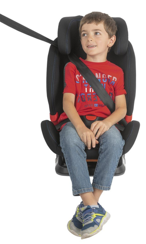 AKITA FIX AIR Chicco fotelik samochodowy 9-36 kg ISOFIX - BLACK