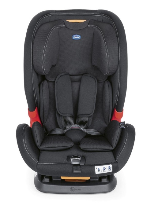 AKITA FIX CHICCO fotelik samochodowy 9-36 kg ISOFIX - BLACK