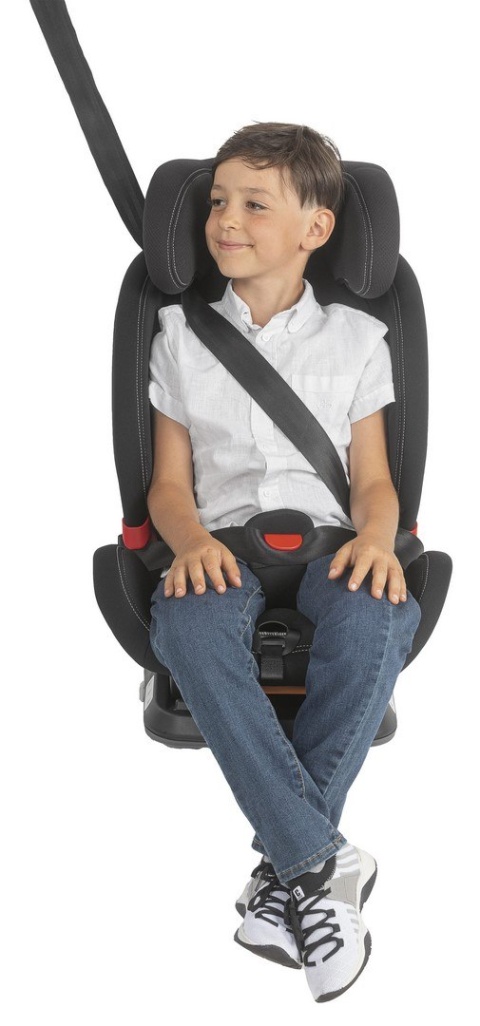 AKITA FIX CHICCO fotelik samochodowy 9-36 kg ISOFIX - BLACK