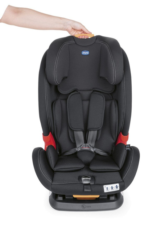 AKITA FIX CHICCO fotelik samochodowy 9-36 kg ISOFIX - OMBRA