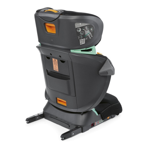 FOLD&GO I-SIZE Chicco 100-150cm 3lata+ fotelik samochodowy - BLACK