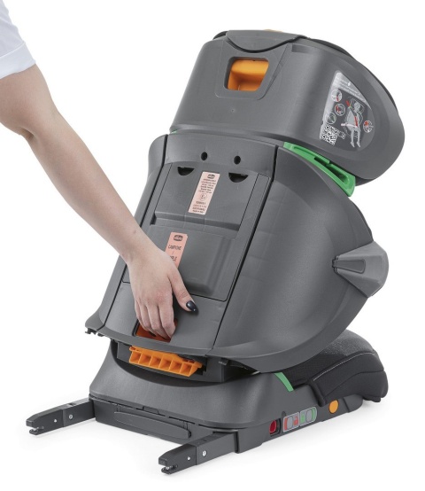 FOLD&GO I-SIZE Chicco 100-150cm 3lata+ fotelik samochodowy - OMBRA