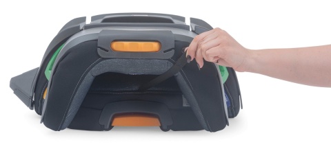 FOLD&GO I-SIZE Chicco 100-150cm 3lata+ fotelik samochodowy - OMBRA