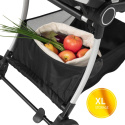 HAUCK COLIBRI Ultralekki wózek spacerowy 6,9 kg ładowność do 25 kg - MELANGE BLACK