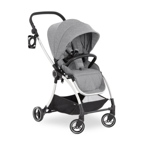 HAUCK COLIBRI Ultralekki wózek spacerowy 6,9 kg ładowność do 25 kg - MELANGE GREY