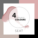 HAUCK VISION X SEAT Siedzisko do wózka Vision X - MELANGE ROSE