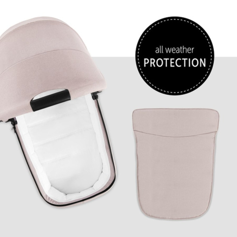 HAUCK VISION X PRAM Gondola do wózka Vision X - MELANGE BEIGE