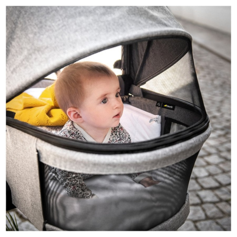 HAUCK VISION X PRAM Gondola do wózka Vision X - MELANGE BEIGE