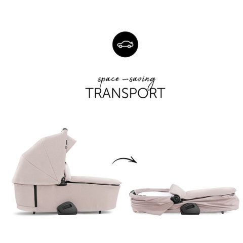 HAUCK VISION X PRAM Gondola do wózka Vision X - MELANGE BEIGE