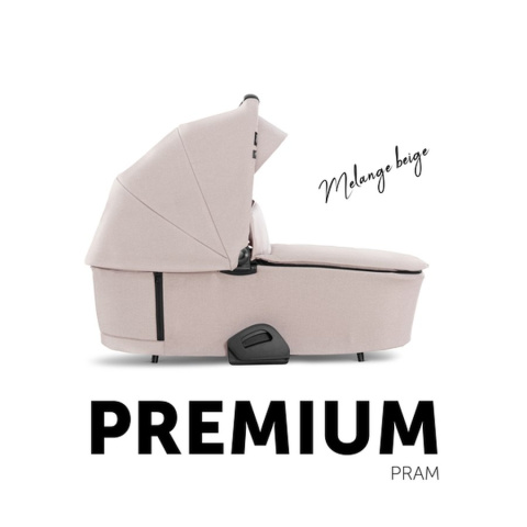 HAUCK VISION X PRAM Gondola do wózka Vision X - MELANGE BEIGE